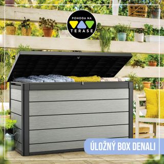 Po úložnom boxe Denali siahame pre dva dôvody. 🌿 Keď množstvo voľne pohodených hračiek a vecí vo vašej záhrade prekračuje...