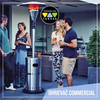 💛 Nezničiteľný, odolný voči poškodeniu a vplyvom počasia. To je plynový terasový ohrievač COMMERCIAL. Skutočný...